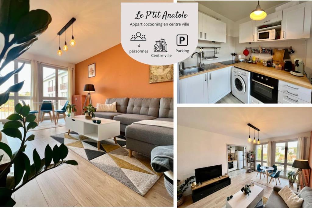 Le P'Tit Anatole - Joli T2 Avec Parking Apartment Poitiers Ngoại thất bức ảnh